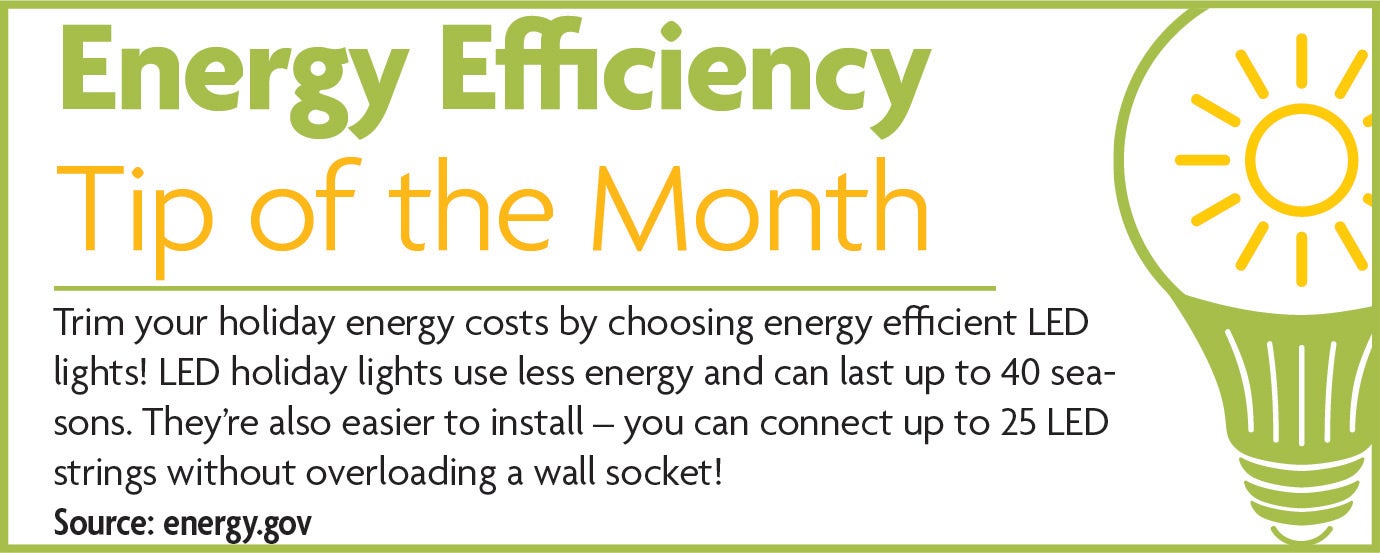 Energy Efficiency Tip Of The Month