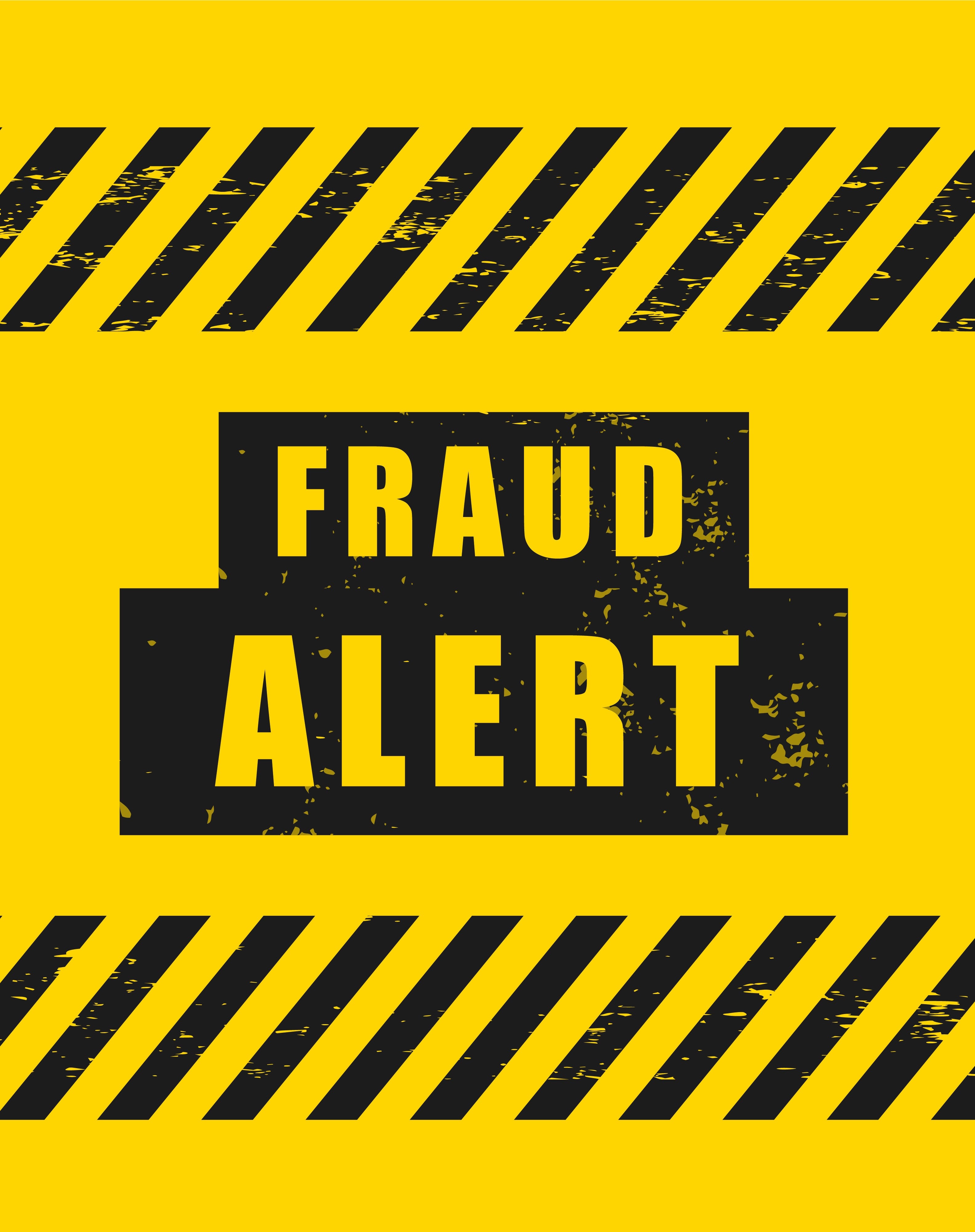 fraud alert graphic