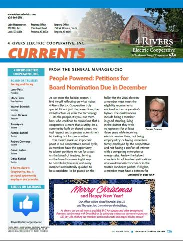 Front Page of Dec25 KCL 