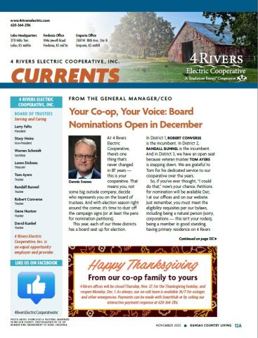 Front Page of Nov25 KCL